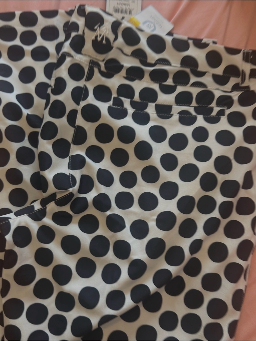 NWT Women’s LESMART Polka Dot Golf Pants RTL $99 Size 12 - Picture 7 of 8